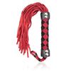 VaHppy Leather Whip SM BDSM Sex Games Toys Role Play 38CM 120G Tassel Tail Cowhide Braided Handle 7colors