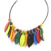 Les Trésors De Lily [M8229] - Ethnische Halskette 'Coloring' tutti frutti