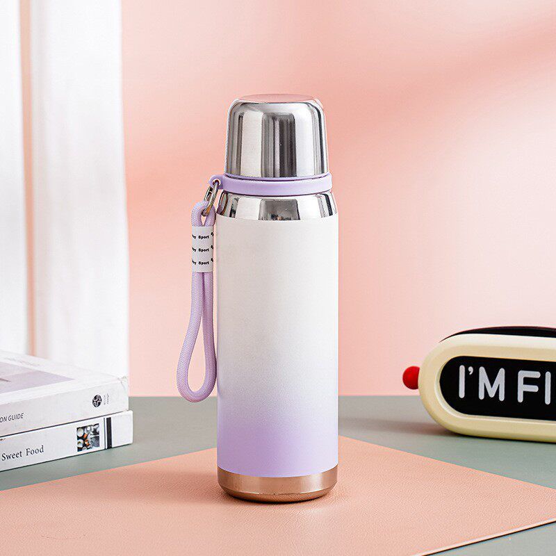 Good-looking Large Capacity Vacuum Cup 316 Stainless Steel Food Grade Water Cup Sports Kettle Portable Men and Women Car