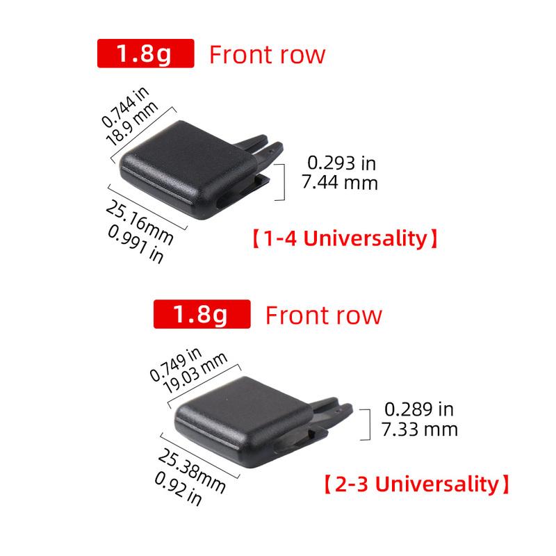 Náhradná posuvná spona pre mriežku klimatizácie 7E5815705 Pre Volkswagen Multivan T5 Lopatky vetracieho otvoru klimatizácie 7E5819203-1