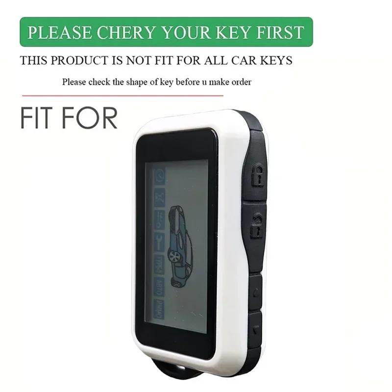 Silicone Key Cover Suitable For Starline E90 E60 E91 E61 E63 E65 E85 E92 E95 E96 Car Anti-Theft Lcd Remote Control Case