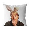 Aertemisi 18'' X 18'' Mads Mikkelsen With Bunny Ears Square Throw Pillow Cushion Covers Cases Pillowcases 45Cm X 45Cm