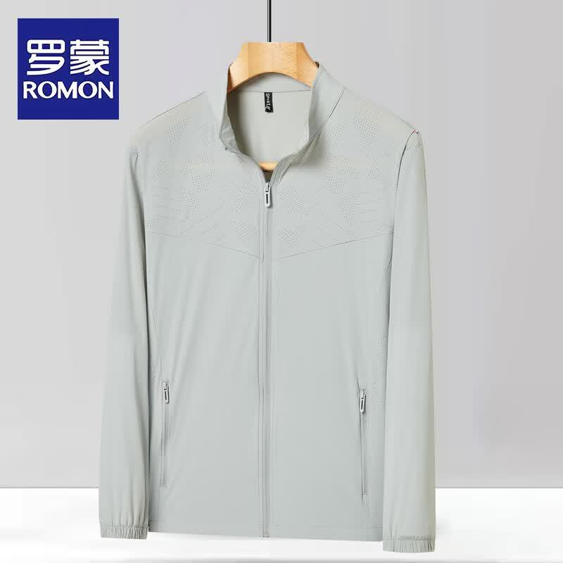 Romon Men s Summer Sun Protection Jacket 2XL