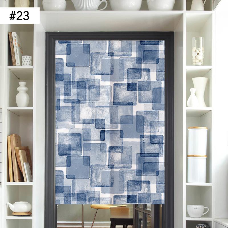 Japanese Door Curtain Screen Cotton Linen Kitchen Doorway Divider Room Partition Bathroom Bedroom Porch Half Curtain Noren