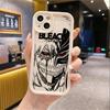 Anime BLEACH Kurosaki Ichigo Phone Case For Samsung S25 S24 S23 S22 S21 S20 F06 M16 Note 20 FE Plus Ultra 4G 5G Soft TPU Cover