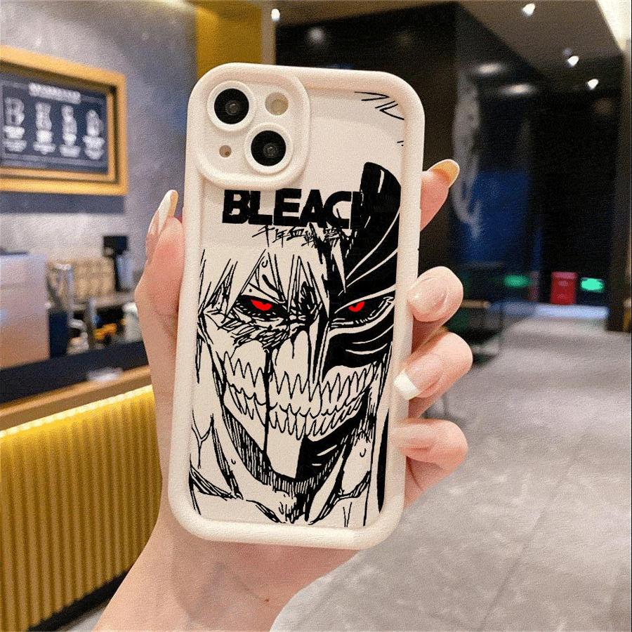 

Anime BLEACH Kurosaki Ichigo Phone Case For Samsung S25 S24 S23 S22 S21 S20 F06 M16 Note 20 FE Plus Ultra 4G 5G Soft TPU Cover Samsung S20 Plus