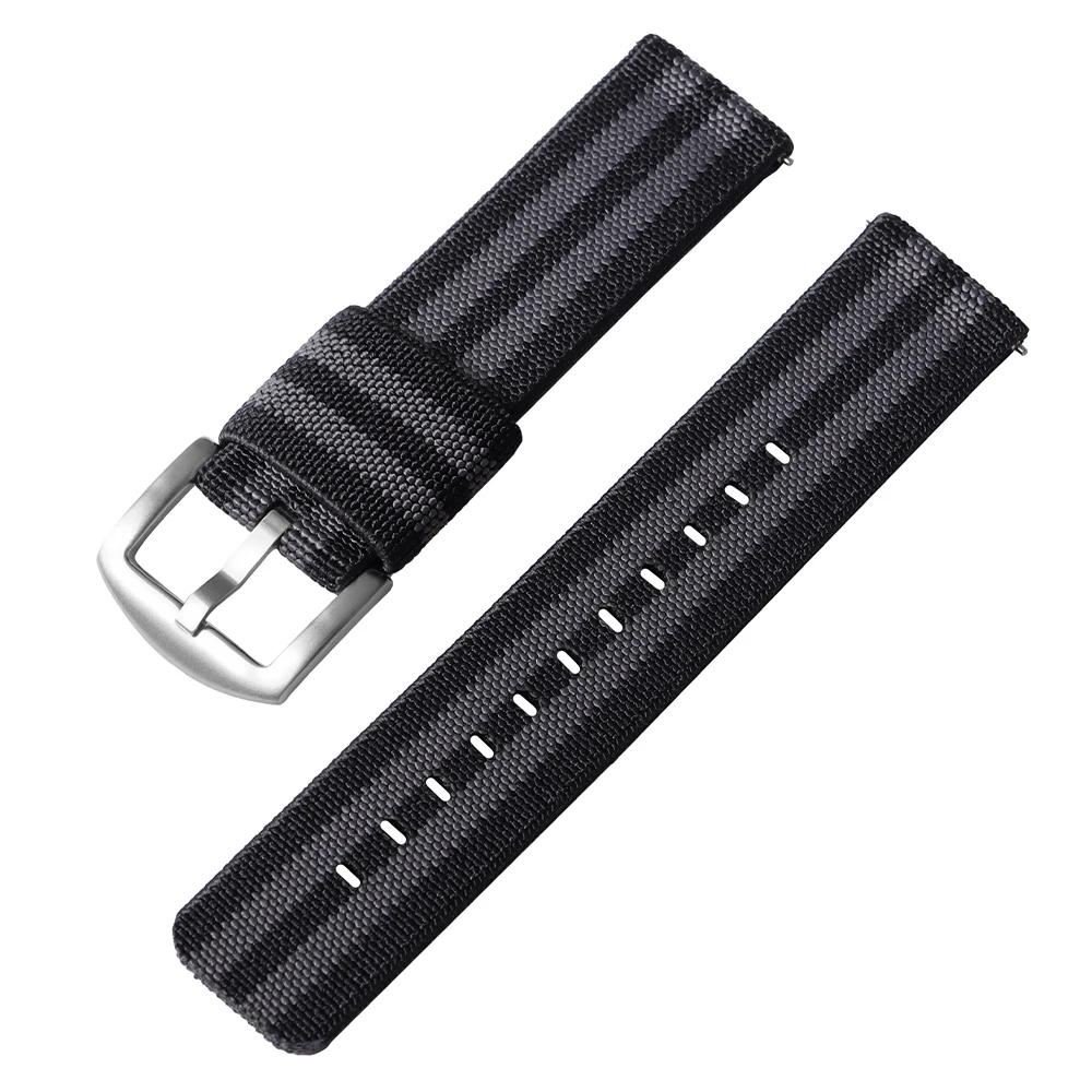 18mm 20mm 22mm 24mm Universal Nylon Watch Band for Omage Watch Canvas Sport Strap for Men Women Wristband Quick Release Bracelet