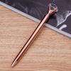 4PCS Differ Color Metal Ballpoint Pen School and Office Supplies