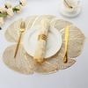 3pcs Hollow Table Mat Anti-stain Tableware Pad Dinner Table Decoration Coaster  Wedding