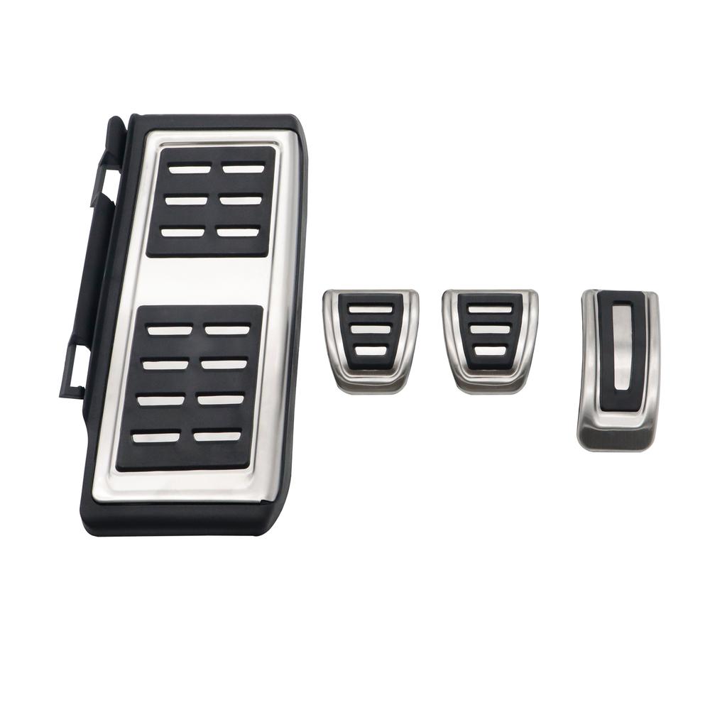 Gas Brake Pedal Sets For Volkswagen VW Golf MK7 8 Passat B8 3G Tiguan 2 Touran 2 Polo 5 6 T-Roc Jetta 7 A7 Stainless Steel MT AT
