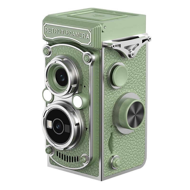 Vintage Hand-Crank Student Vlog Camera