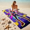 Spider-Man beach towel Outdoor camping Beach towel for vacation swim Outdoor pool Absorbent bath towel