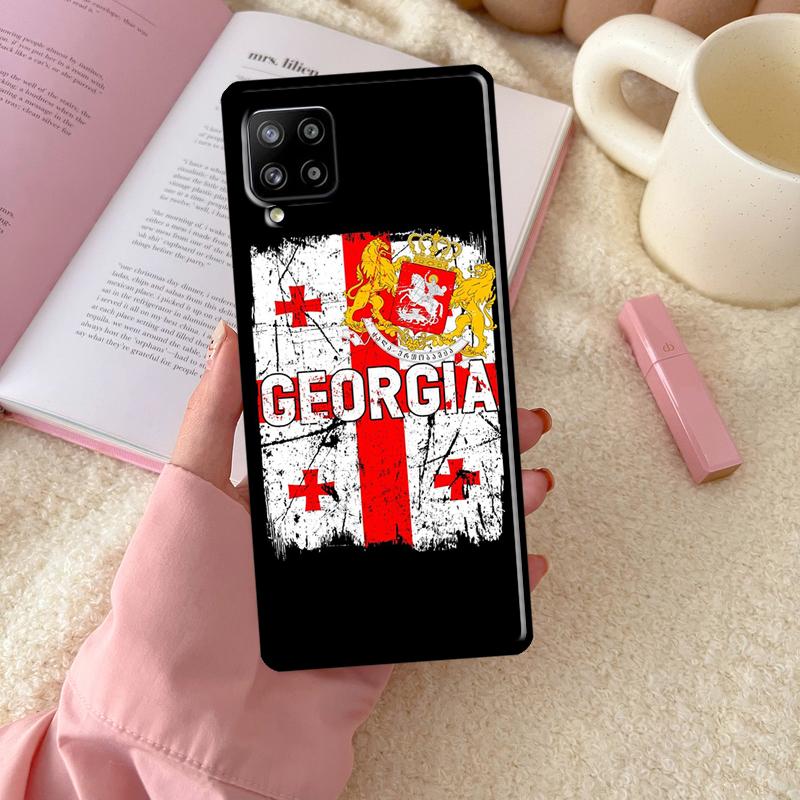 

Georgia Flag For Samsung Galaxy A06 A16 A26 A36 A56 A52 A53 A33 A13 A34 A54 A14 A15 A35 A55 A22 A32 Case Samsung A14