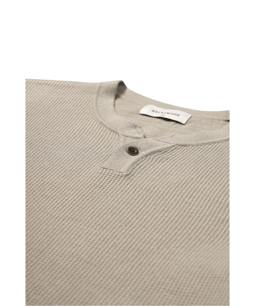 BRENTWOOD [Essentials] Washable Henley Neck Sweater Brwax26231Bex
