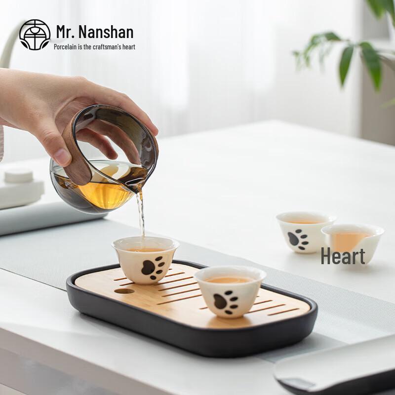 Nanshan Mr. Hand-painted Ceramic Kung Fu Tea Set