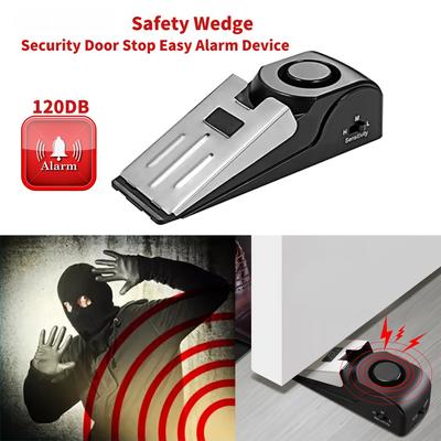 1ks 120dB dveřní zásuvkový alarm pro domácí bezpečnost a sebeobranu - magnetický inteligentní alarm proti krádeži, ideální pro cestování a hotely