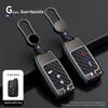 Metal Key Shell for Toyota Camry, Crown, Reiz, Prado, Land Cruiser (Old Models) with Snap Button