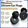 HK001-Silicone Earplugs for Swimming Sleep Noise Cancel Noise Reduction-Soundproof Reduce Disturbances -Quality Earplugs