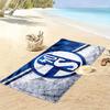 Schalke 04 logo Print Beach Towel, Large Soft Quick Dry Towel for Beach Camping Swimming
