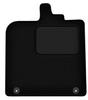Driver's Mat Black For: Smart ForTwo II Hatchback (2007-2014)
