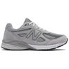 New Balance 990v4 Made In USA Grey Silver Unisex Sneakers U990GR4