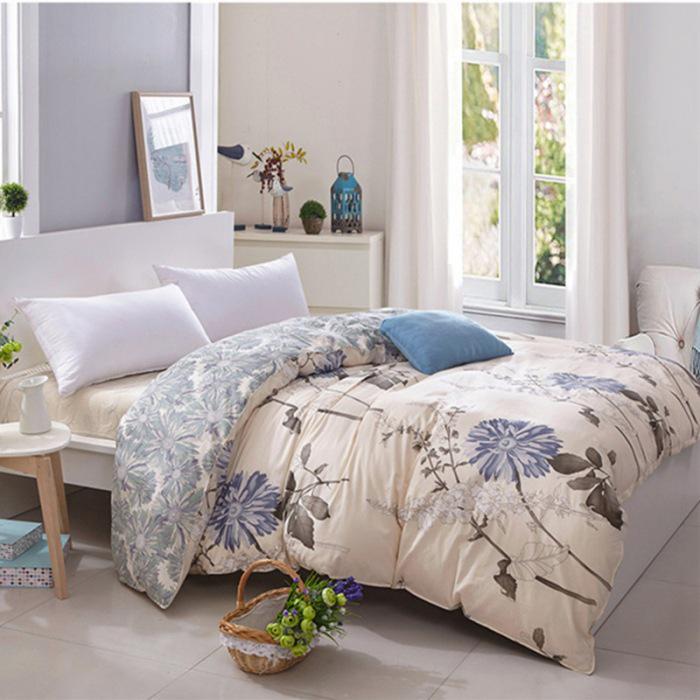 Aloe Cotton Brushed Flannel Duvet Cover for Dorms - Available in 1.5, 1.8, 2 Meters - Pure Cotton