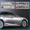 2Pcs Car Body Decoration Stickers Door Personalized Sport 3D Stickers For Opel Astra H G J Insignia Mokka Zafira Corsa Vectra B C D