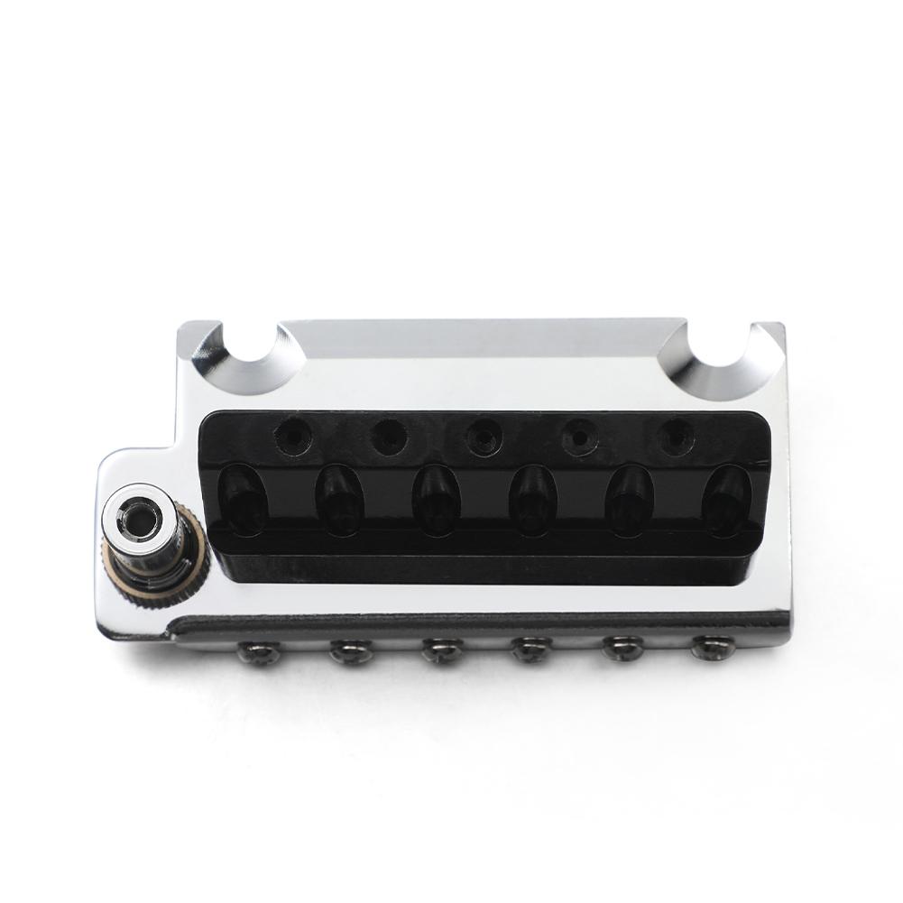 10.5mm 2 Point Tremolo Bridge 2 Post Point Electric Guitar Tremolo System Bridge for Stratocaster Strat 6 String Electric Guitar