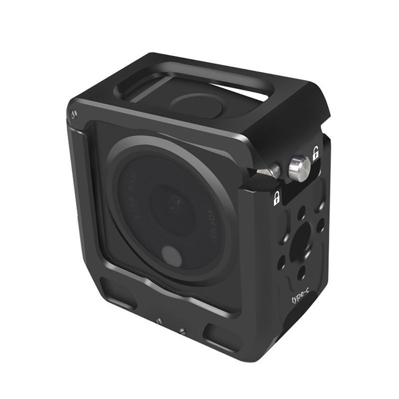 Aluminum Cage Frame DJI Action 2 Main Camera Heat Dissipation Shockproof Rechargeable Side Border