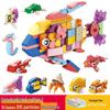 Lele Brothers Bird Paradise Building Blocks - Educational Parrot Model Jigsaw for Kids