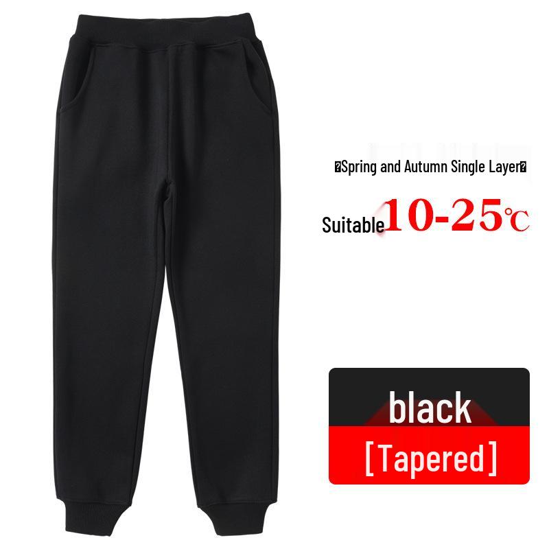 Children's Grey & Dark Blue School Sweatpants: Hoodies & Uniform Pants for Primary School Boys & Girls (Spring & Autumn).