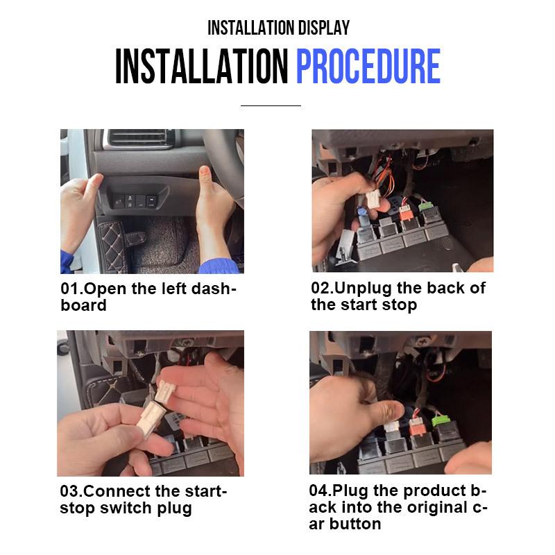 Start Stop Button For Toyota Sienta 2015- Car Automatic Stop Engine System Off Switch Car Control Eliminator Closer Sensor