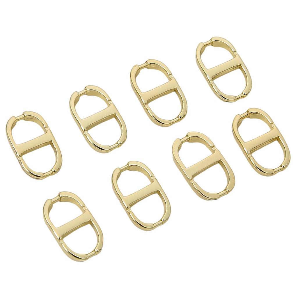 Copper Double Letter D Charm For DIY Jewelry Making Craft Accessories