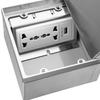 Factory Stainless Steel Embedded Power Socket Multifunctional Universal Floor Socket Marble Style Hidden Socket