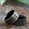 2023 NEW  316L Stainless Steel Odin Norse Viking Amulet Dragon Men Ring  Jewelry for Gift Free Shipping