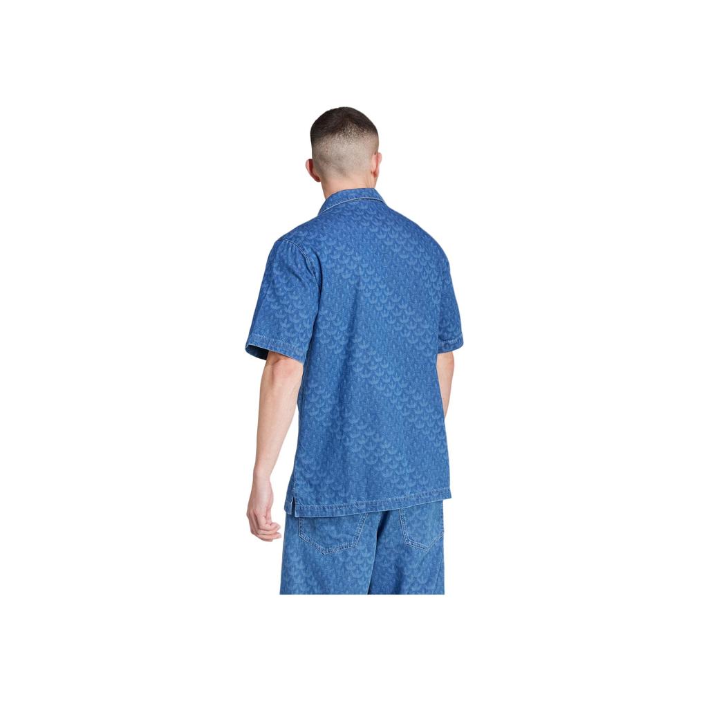 New Adidas Denim Monogram Shirt IX6731