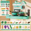 Colorful Simulation Kitchen Play Toys DIY Afternoon Tea Toy Set  Cookware Accessories
