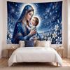 Dziewica Maryja (5) Artystyczny Gobelin Ścienny do Dekoracji Domu, Sypialni, Salonu Świetny Pomysł na Prezent