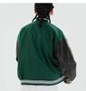 Giacca bomber da baseball donna Hip Hop Harajuku Bone Letter Patchwork giacche in pelle Streetwear uomo unisex