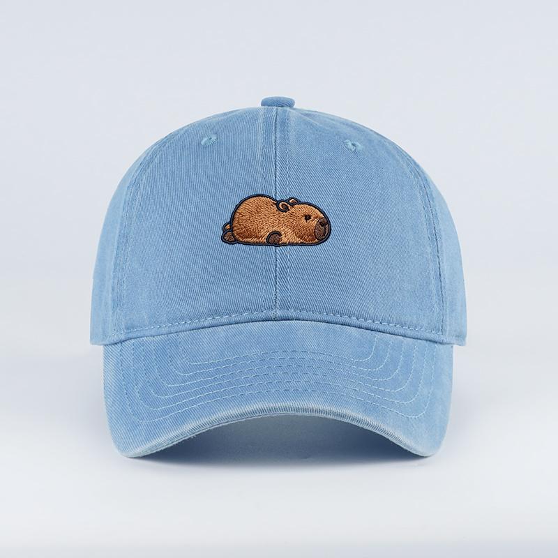 Multi- Washed Embroidered Baseball Cap Adjustable Casual Dad Hat for Men Women Daily Wear Street