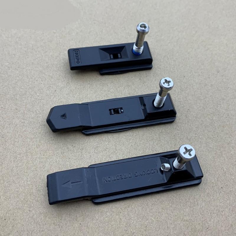 Aluminum Alloy Kitchen Balcony Sliding Buckle Lock Seat Screw Sliding Window Lock Seat Lock Nail Accessories