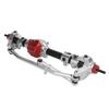 RC Front Axle Assembly Aluminum Stainless Steel Front Portal Axle Assembly with 27T 8T Internal Mounting Gear Rod Mount