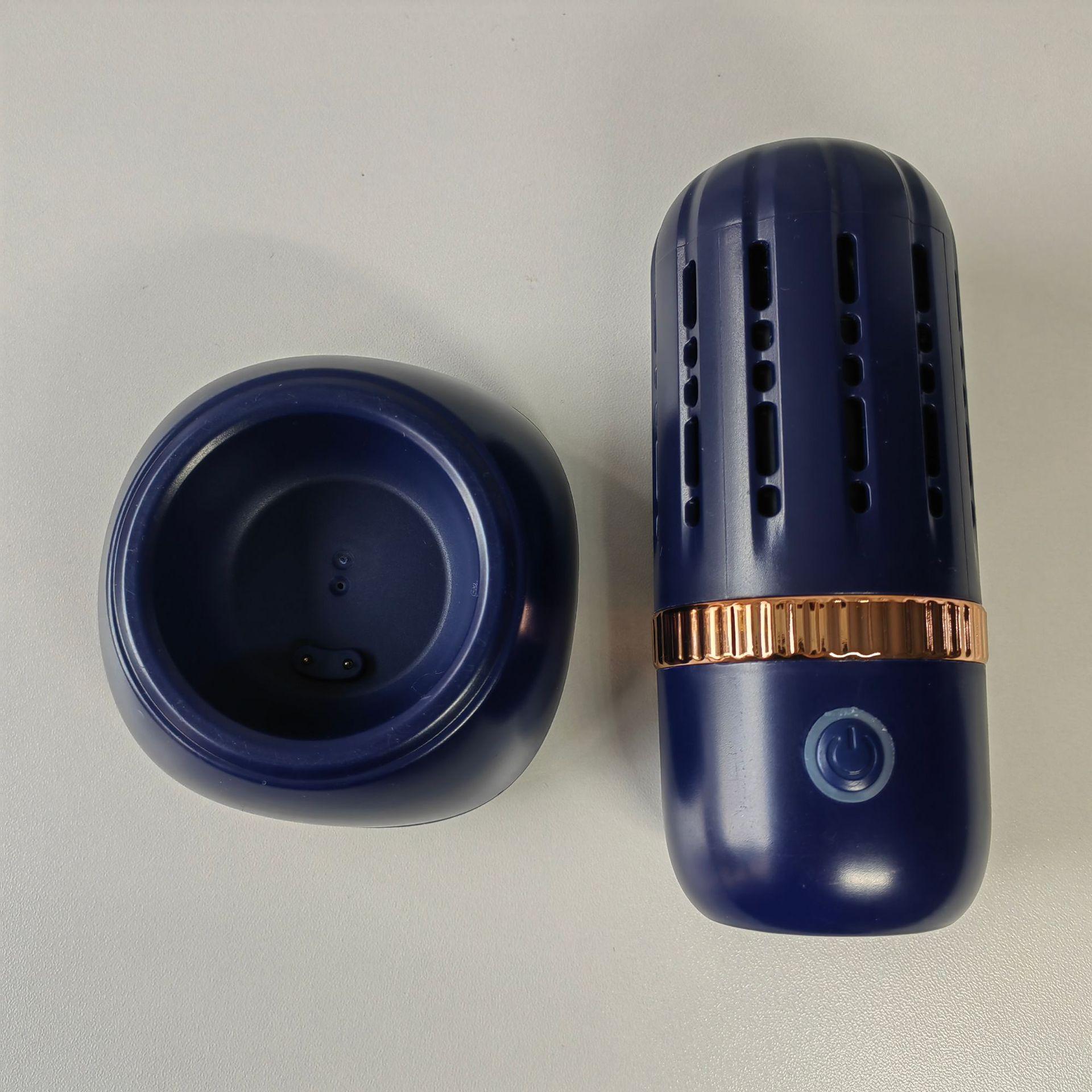 

Портативный очиститель фруктов и овощей, USB-машина для мытья фруктов, кухонный очиститель еды, капсулы, машина для чистки овощей в форме капсул 1pc синий