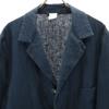 GANRYU Comme des Garcons Japanese Linen Open color coat S Navy system Men's Used