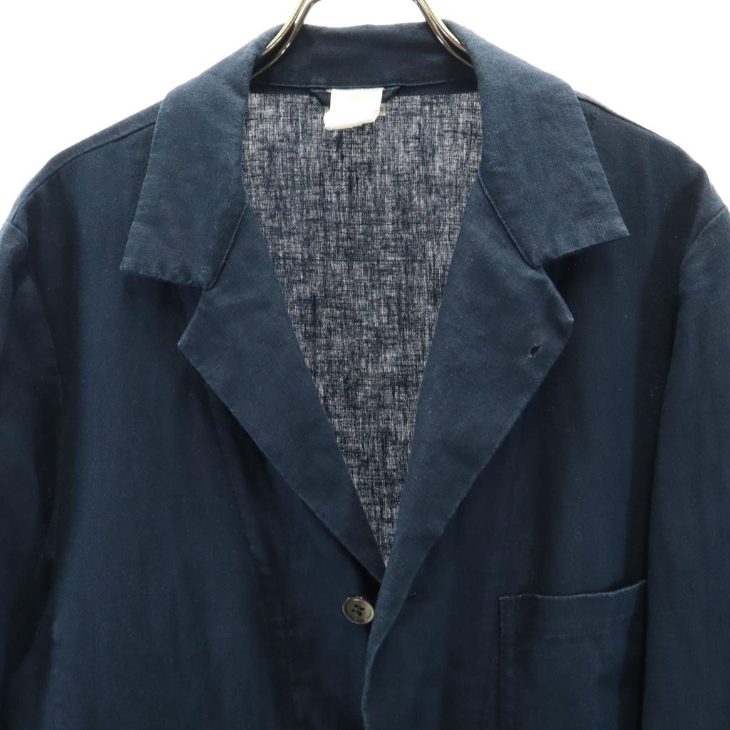 GANRYU Comme des Garcons Japanese Linen Open color coat S Navy system Men's Used