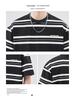 Anyang Men's Striped Crew Neck Summer T-Shirt - Casual, Loose Fit, Short Sleeve