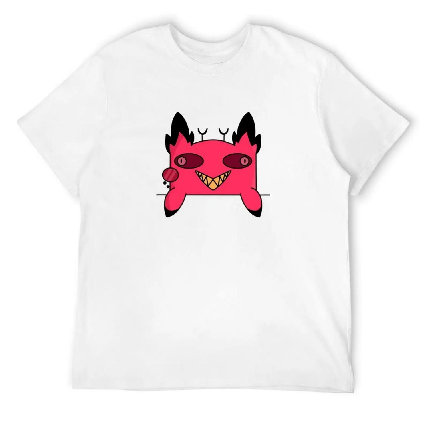 Проклятый кот Аластор Футболка Смешные футболки рубашки графические мужские футболки высшее качество S