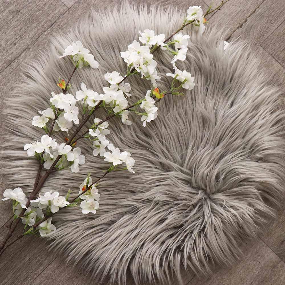 Silk Cherry Blossom Branch Floral Art Artificial Cherry Blossom Photography Props   Living Room