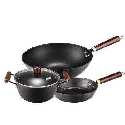 Jincai Coating-Free 3-Piece Cookware Set