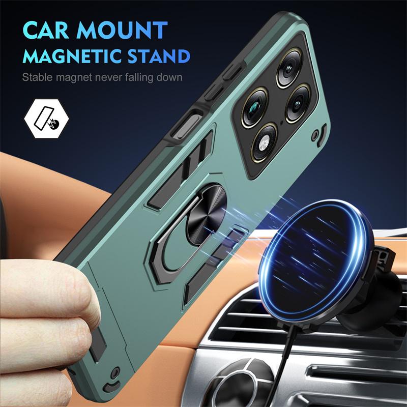 For Motorola Signature 5G Case Armor Magnetic Holder Cover For Moto Signature 5G Camera Protector Ring Stand Shockproof Funda